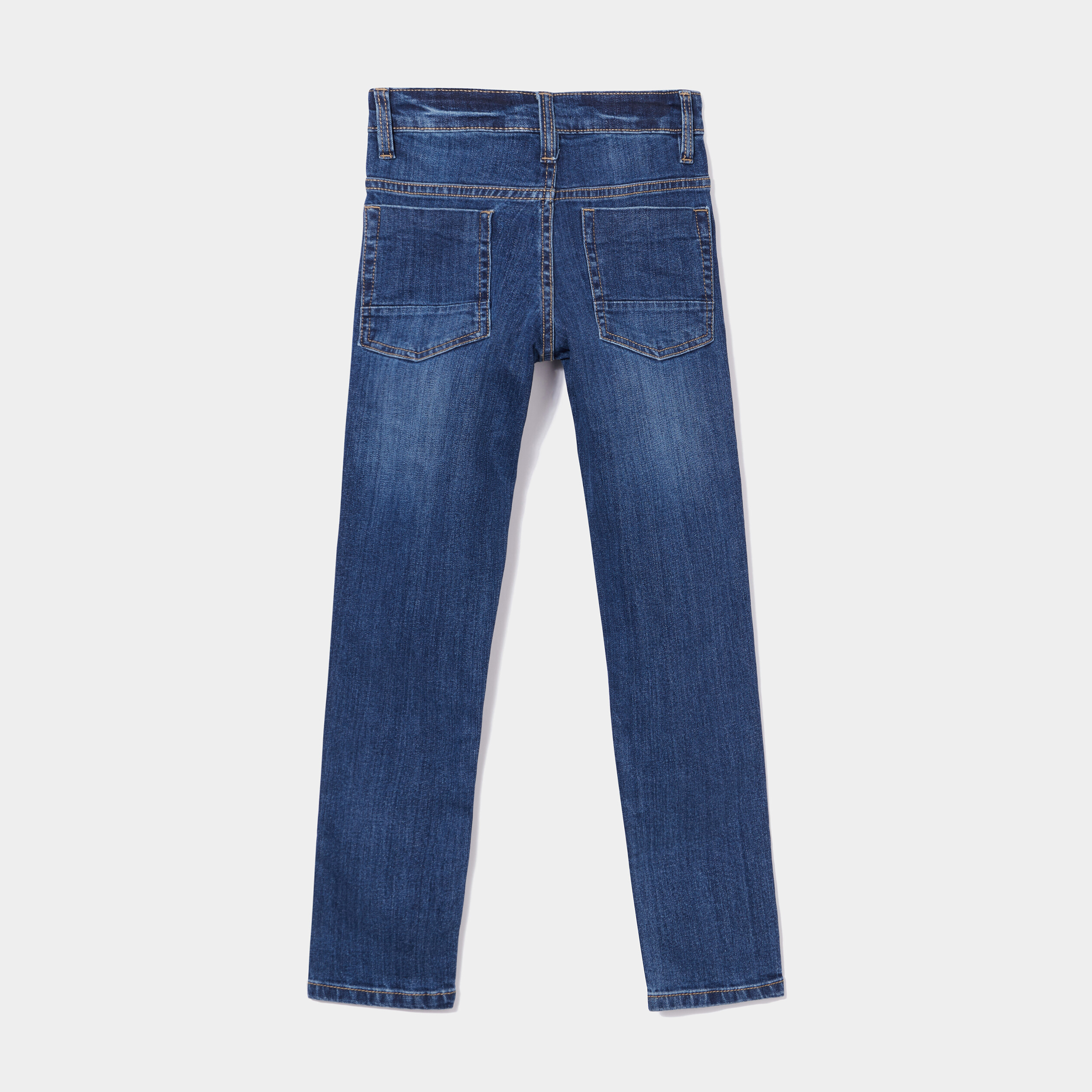 Jeans slim effet stretch denim stone garçon | La Halle