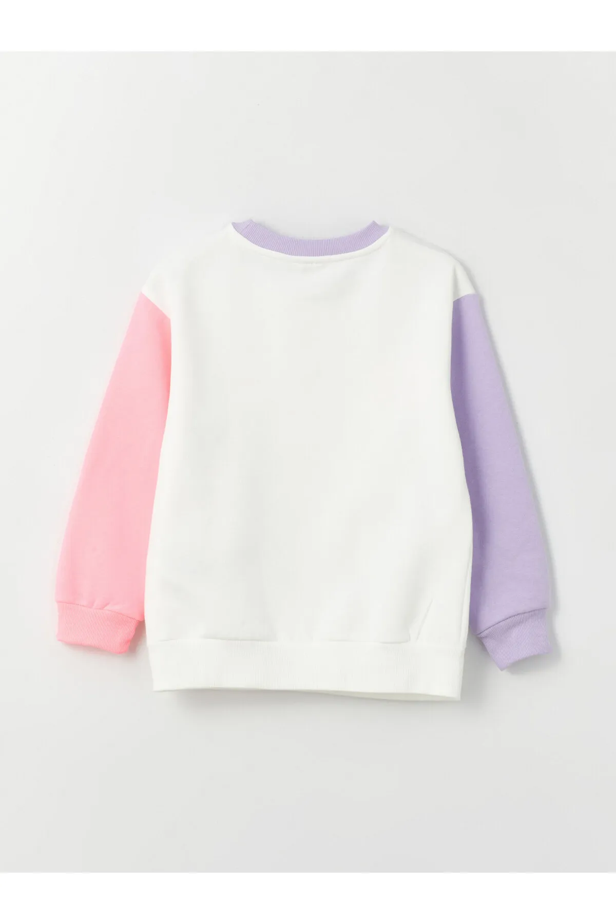 LC Waikiki  Langärmliges Mädchen-Sweatshirt mit Disney-Print und Rundhalsausschnitt