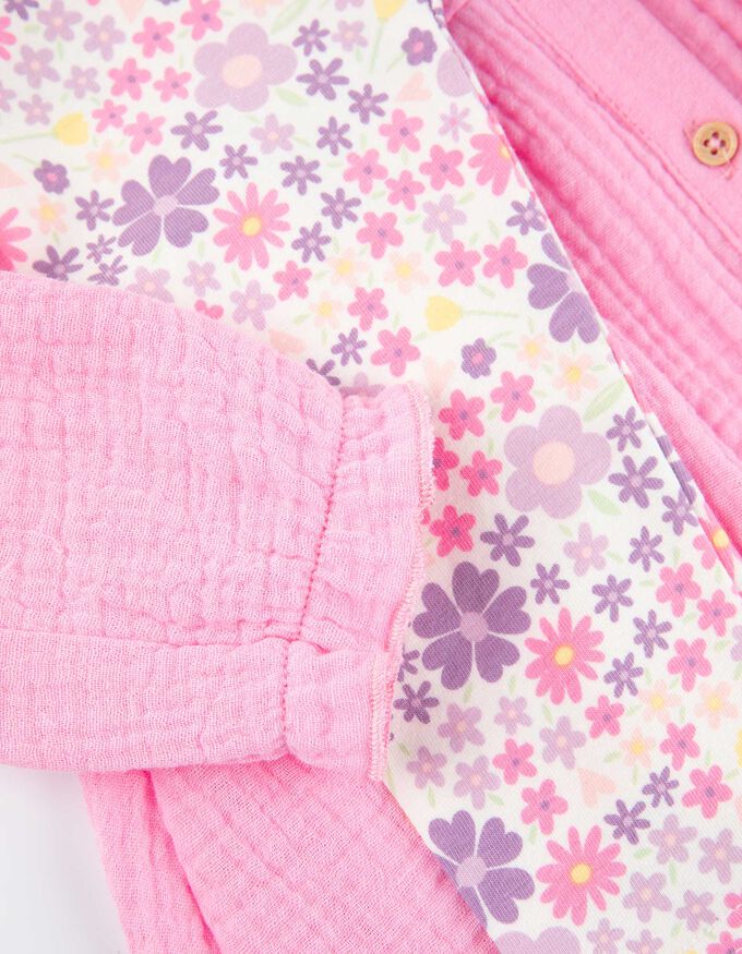 Set aus Kleid und Leggings - Musselin