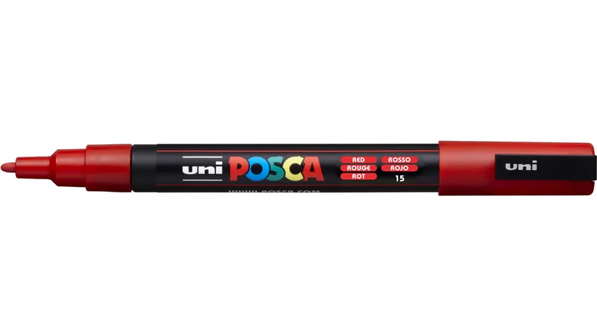 FABER-CASTELL  Marker UNI POSCA PC-3M rot rot