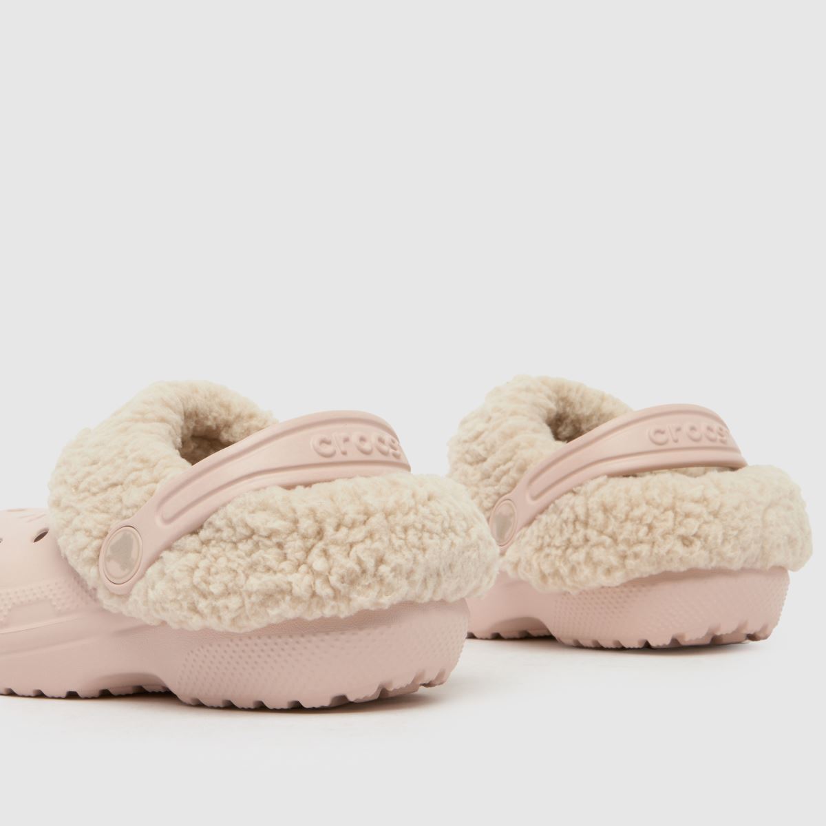Crocs ljusrosa Classic Blitzen IV träsko för flickor, småbarnssandaler
