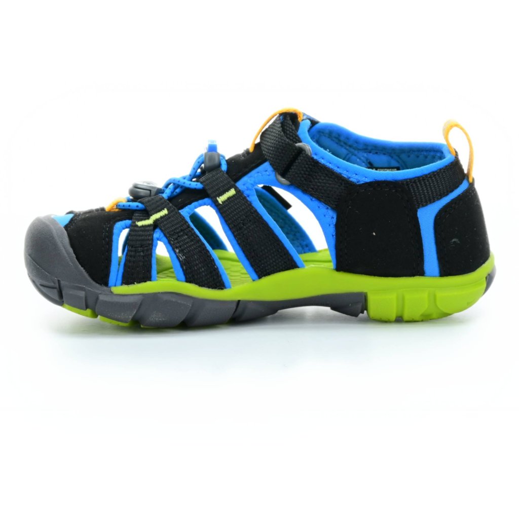 Keen Seacamp II Schwarz / Brilant Blue K (CNX) Sandalen