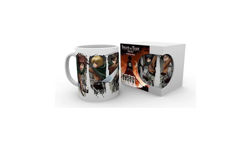ATTACK ON TITAN Character Montage Tasse 320 ml