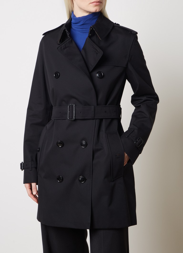 Trench doppiopetto Burberry Kensington con cintura