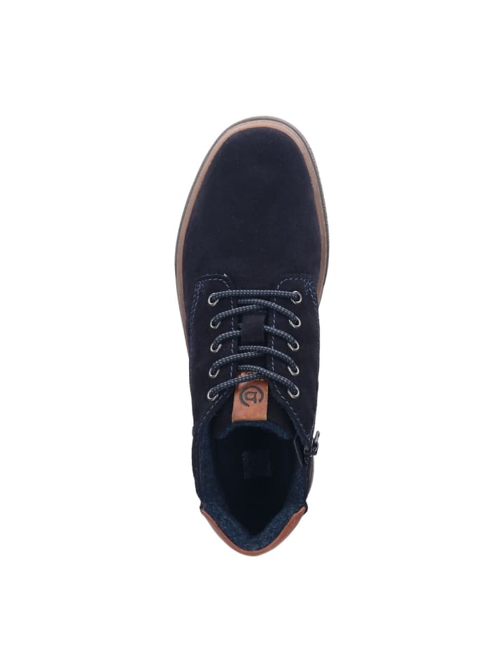 Bugatti Schnürstiefel in blau günstig kaufen