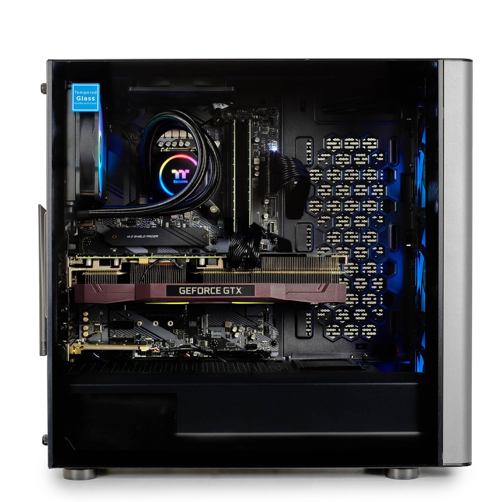 dcl24.de Level 20 RGB Gaming-PC (AMD Ryzen 7 5800X, RTX 4070, 32 GB RAM, 1000 GB SSD, Wasserkühlung)