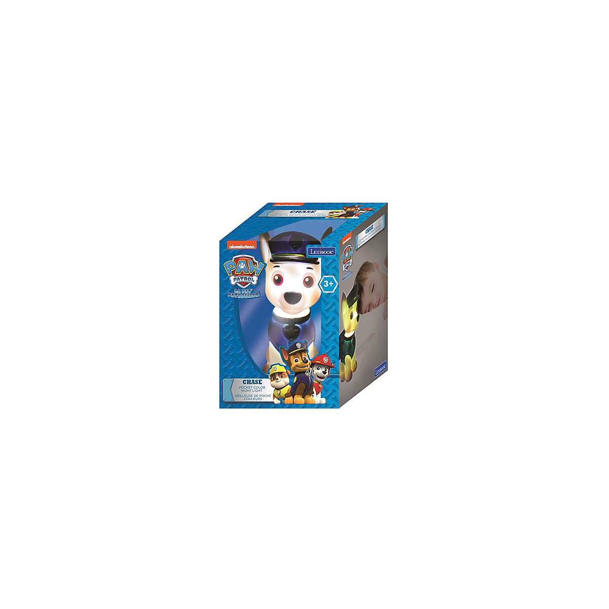 Paw Patrol Chase LED Taschen Nachtlicht