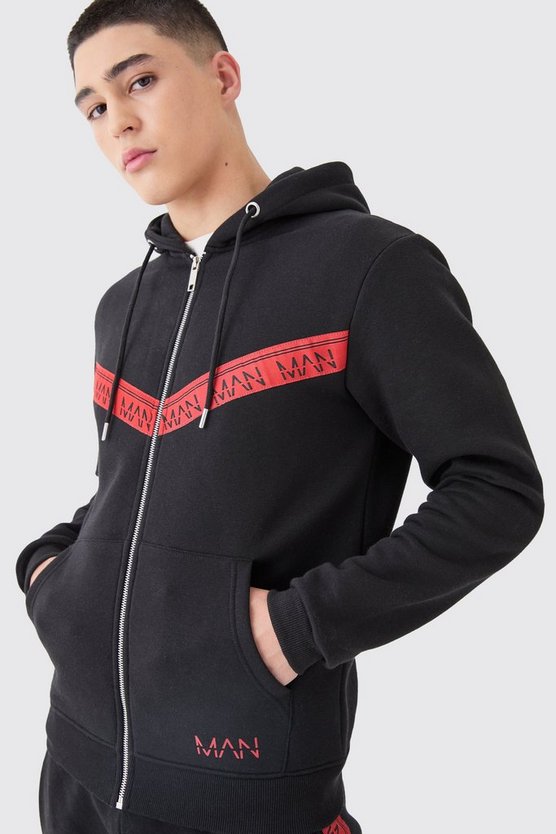 Man Trainingsanzug mit Detail