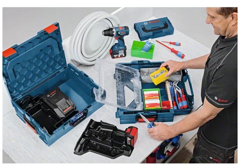 Bosch Blue Accessories 1600A01CU5 1/2 L-BOXX-innlegg for maskin og lader