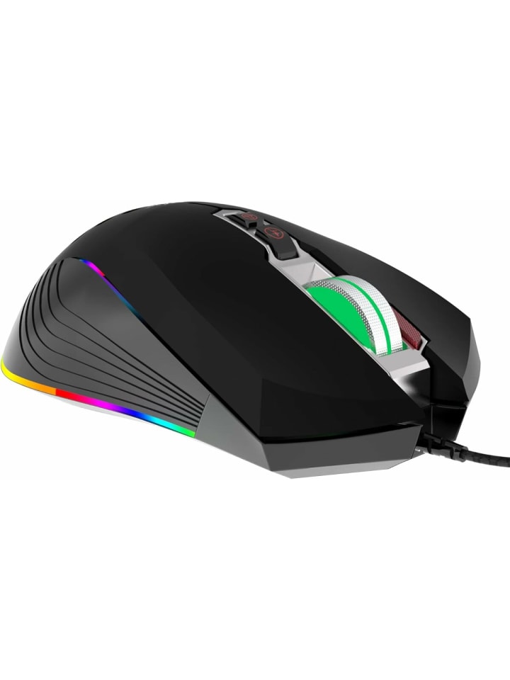 Inca INCA IMG-347 Emmpousa RGB 7200 DPI Maktrotasten Professionelle Gaming in schwarz günstig kaufen onesize