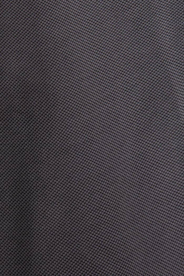 Strukturierter Tuxedo-Blazer aus Baumwollstrick