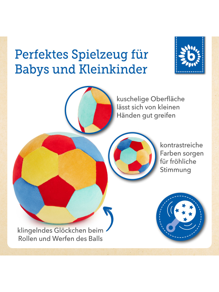 Bieco Spielwaren Softball Baby Rassel - ab 6 Monate in Mehrfarbig günstig kaufen onesize