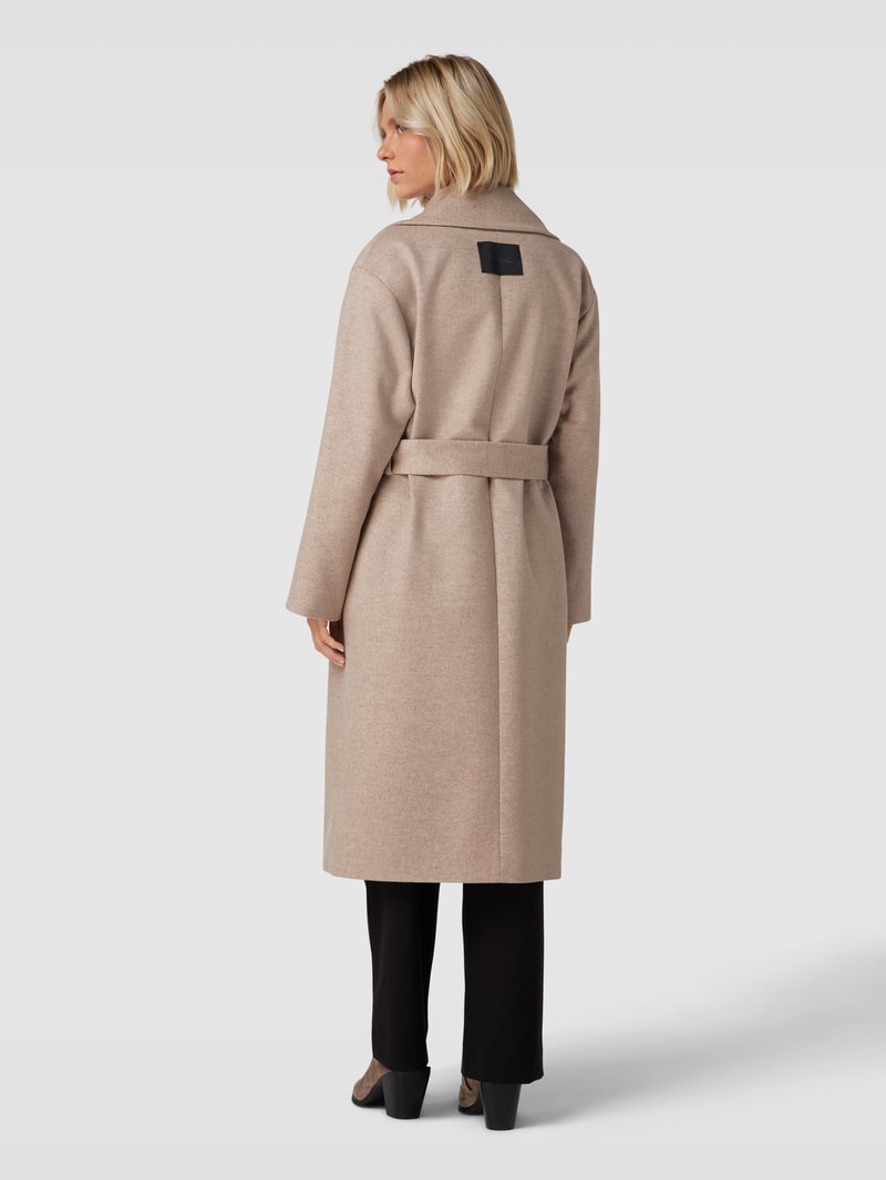 Mantel mit Taillengürtel Modell 'MABELLINA' in camel