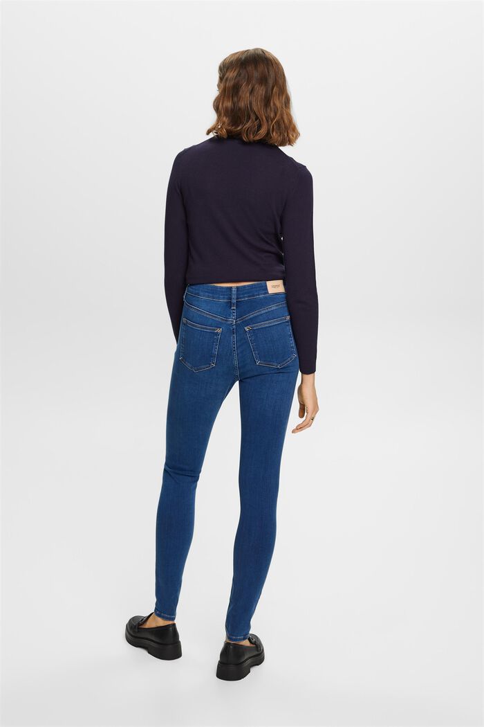 Skinny Jeans mit hohem Bund