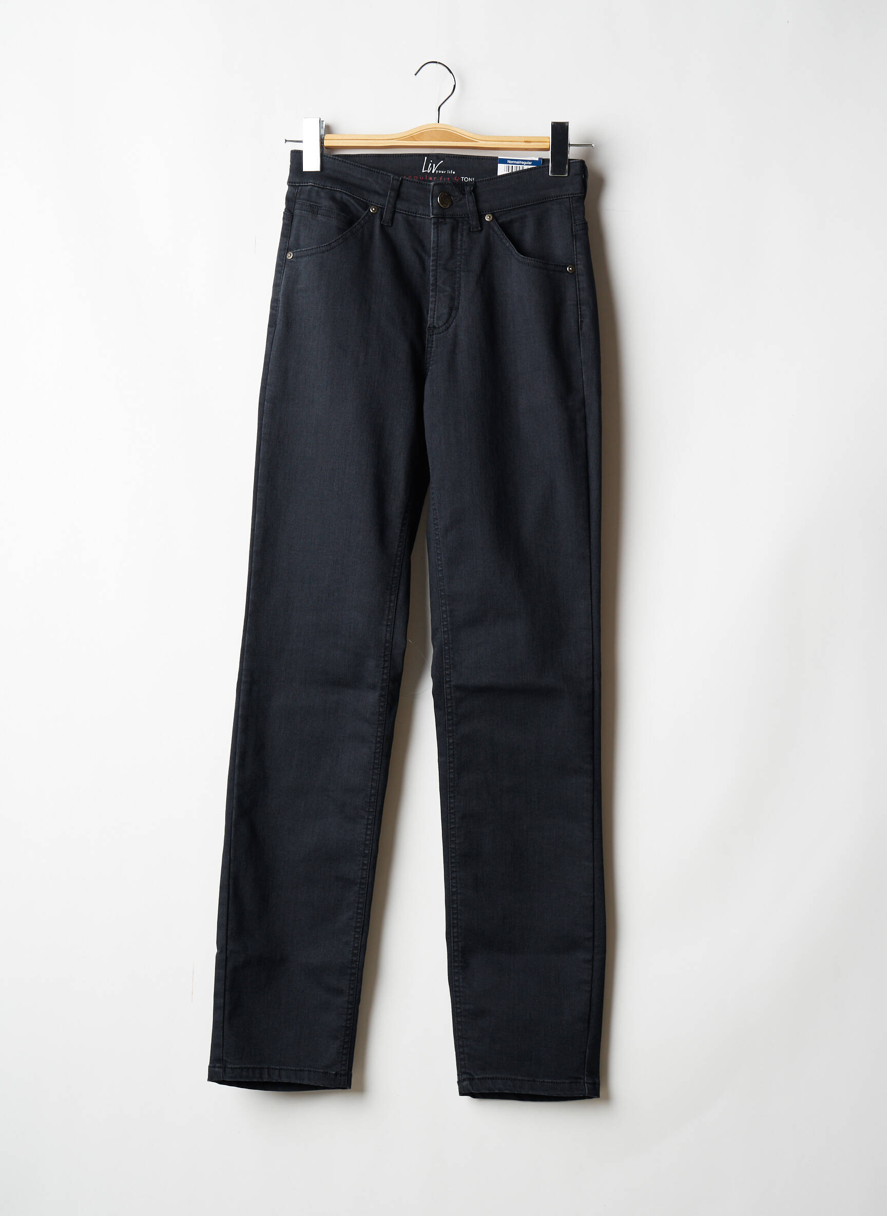 Toni Jeans Coupe Slim Femme couleur bleu