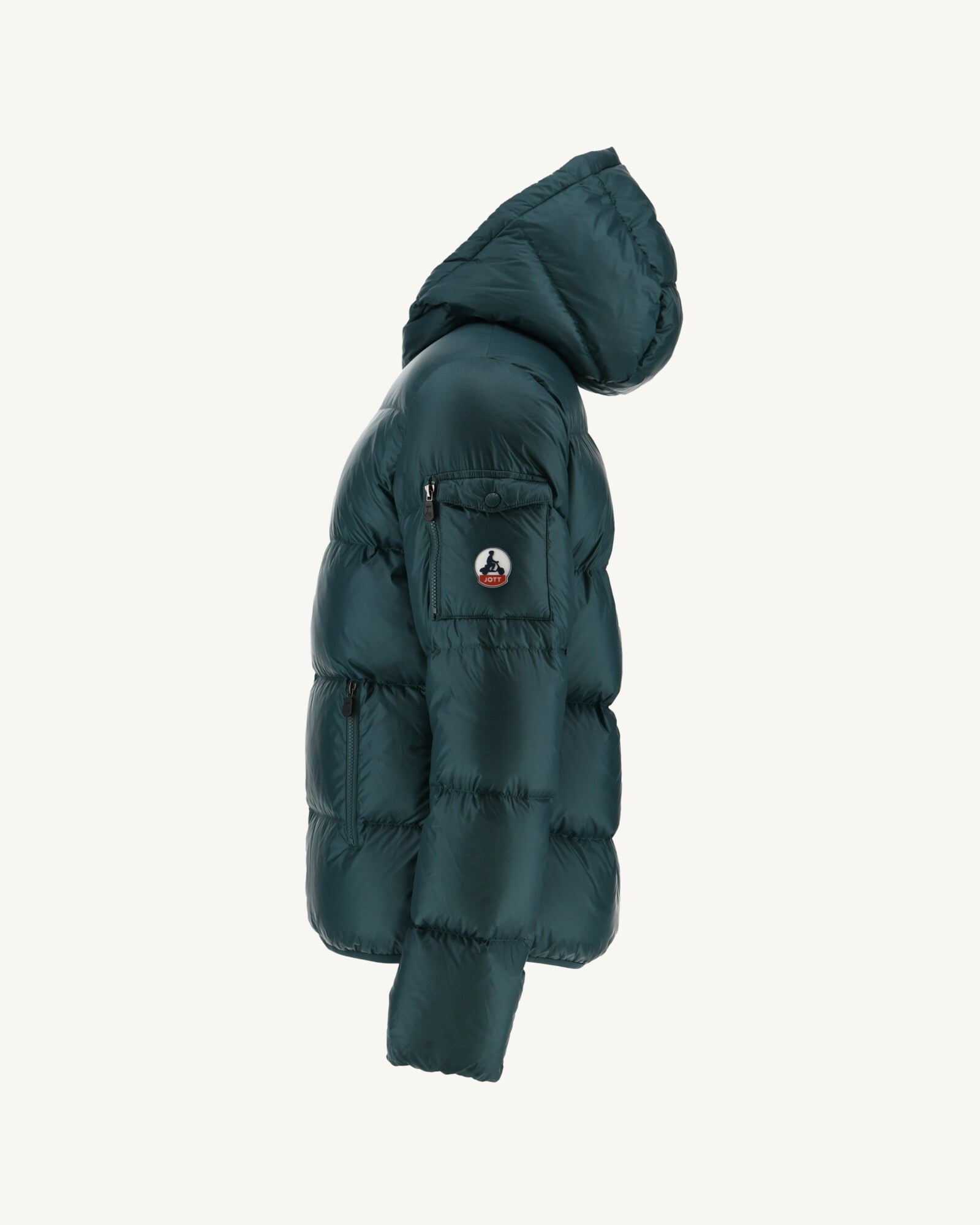 Doudoune à capuche Grand Froid Vert foncé Java