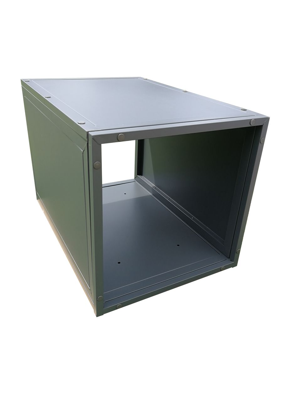 Grasekamp Box Anmachholz zu Kaminholzunterstand Kaminholzlager 68 x 48 x 48 cm