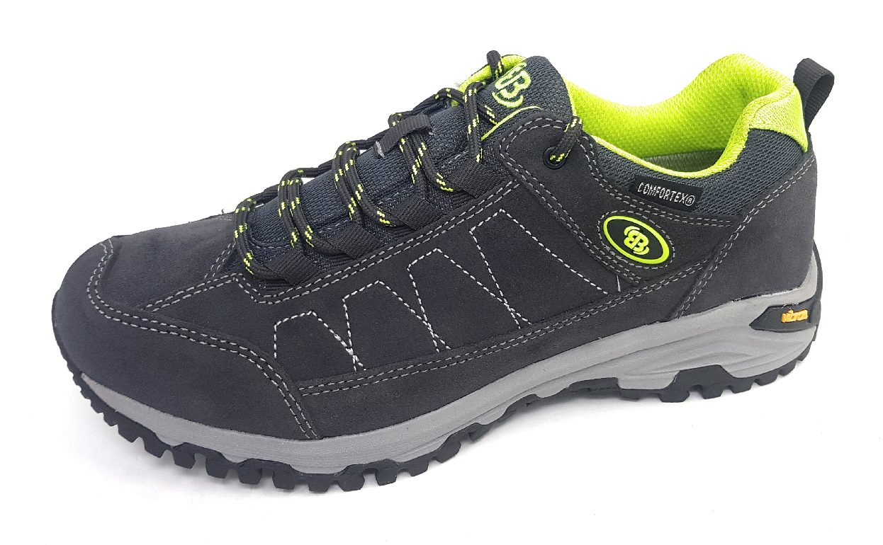 Brütting Mount Adams Low 211278 Grau anthrazit/lemon