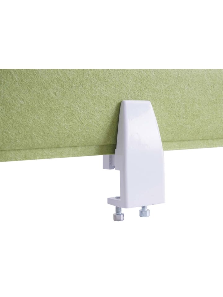 MCW Tischtrennwand G76, 100x30cm grün günstig kaufen onesize