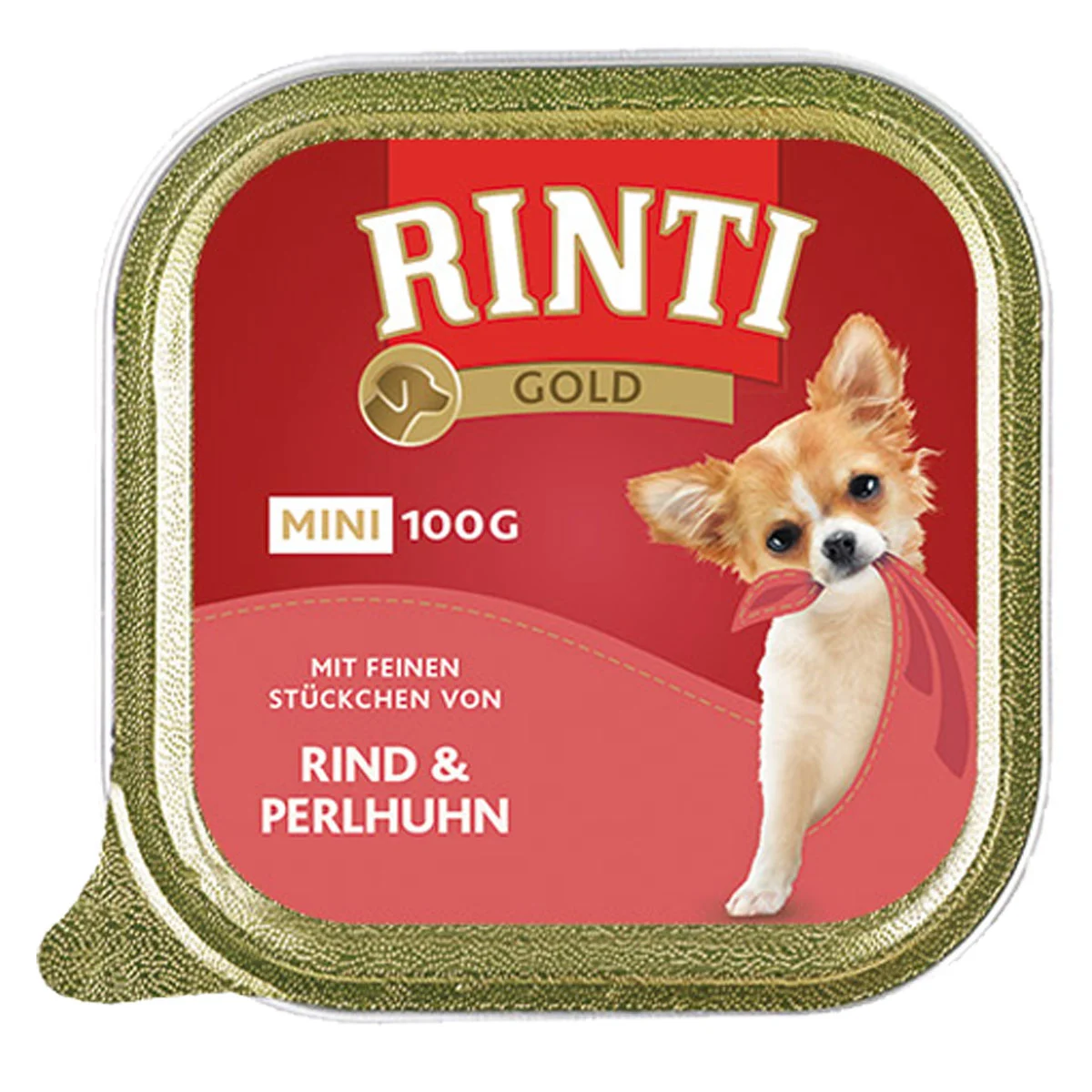 Rinti Gold Mini feine Stückchen Mix 4 Sorten 48x100g bei ZooRoyal