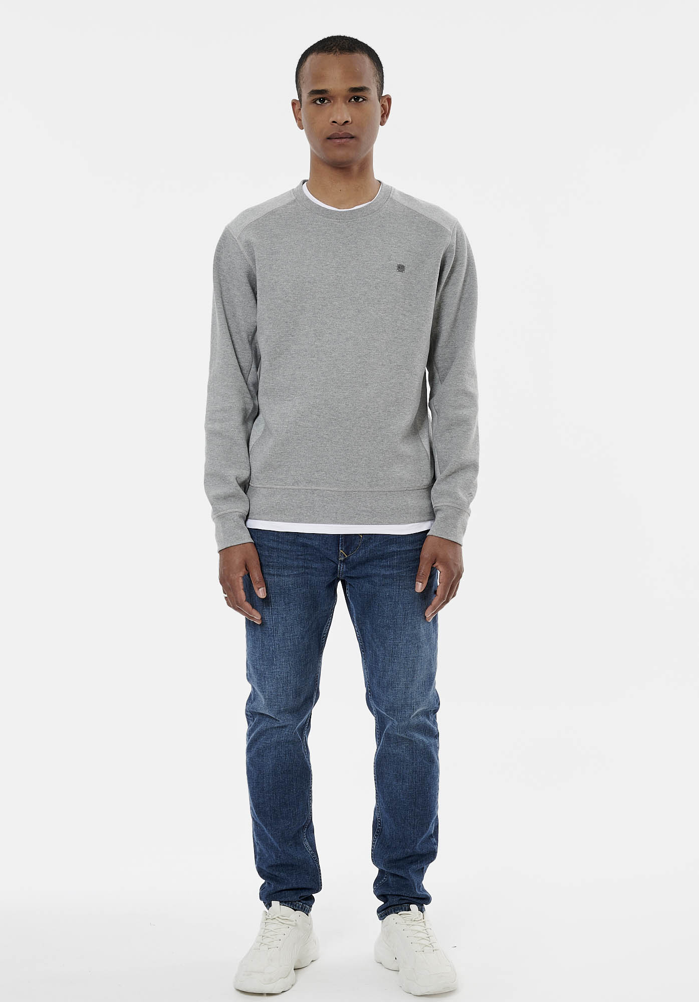 VOLA   Sweat gris homme