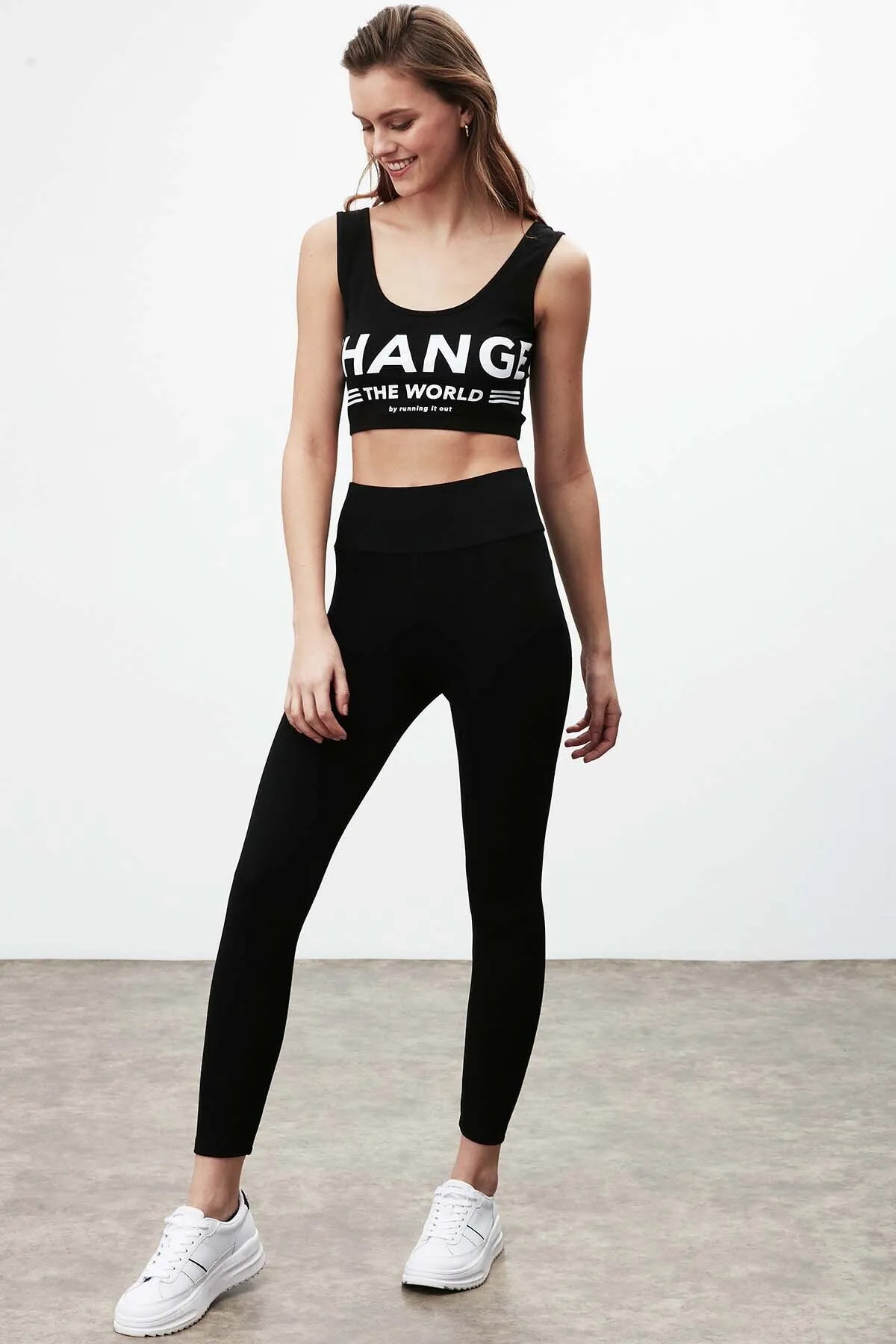 GRIMELANGE  Monroe Comfort Fit Basic-Strumpfhose für Damen in Schwarz