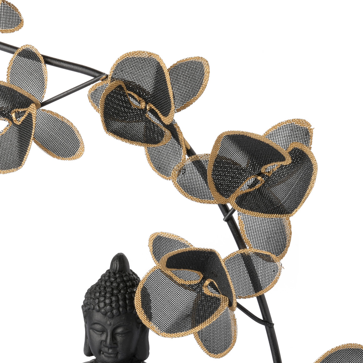 Teelichthalter mit Buddhafigur