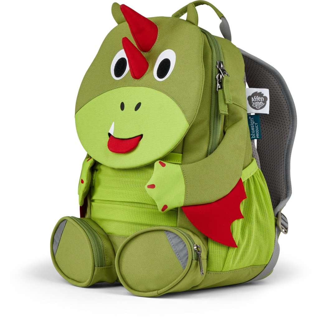 Affenzahn Rucksack großer Freund grüner Drache