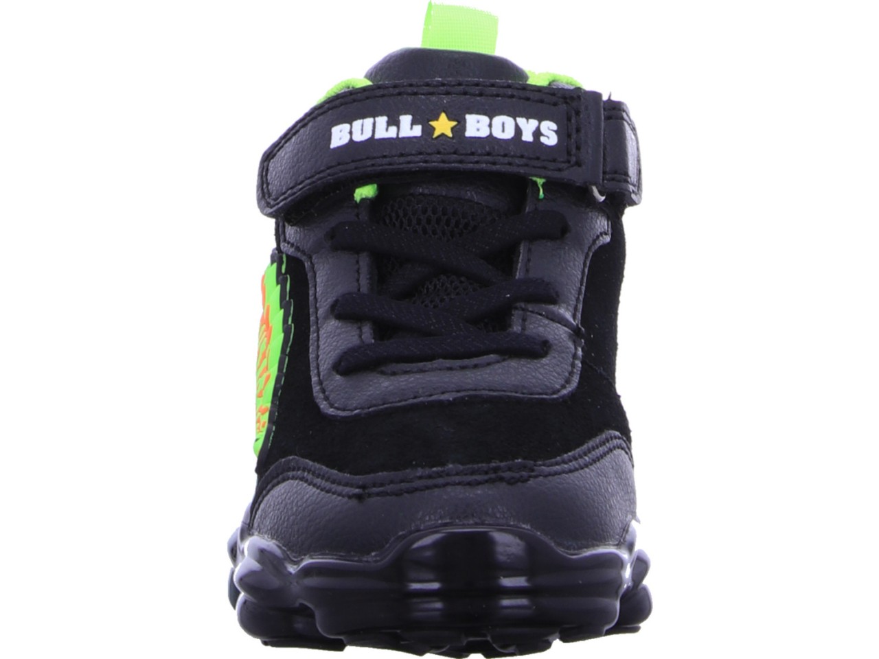 DIVERSE Jungen Sneaker schwarz Stegosauro