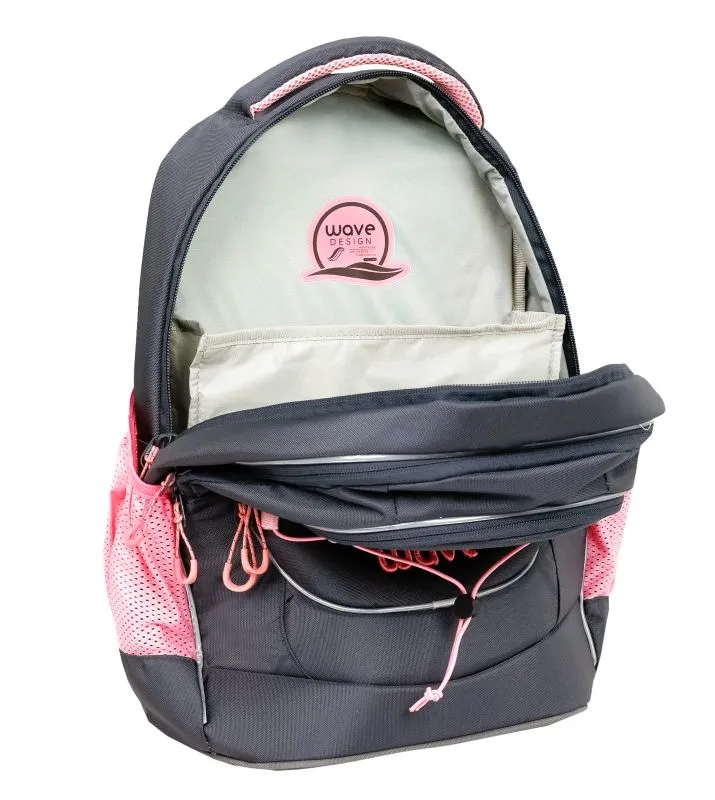Wave Boost Schulrucksack - Pinky