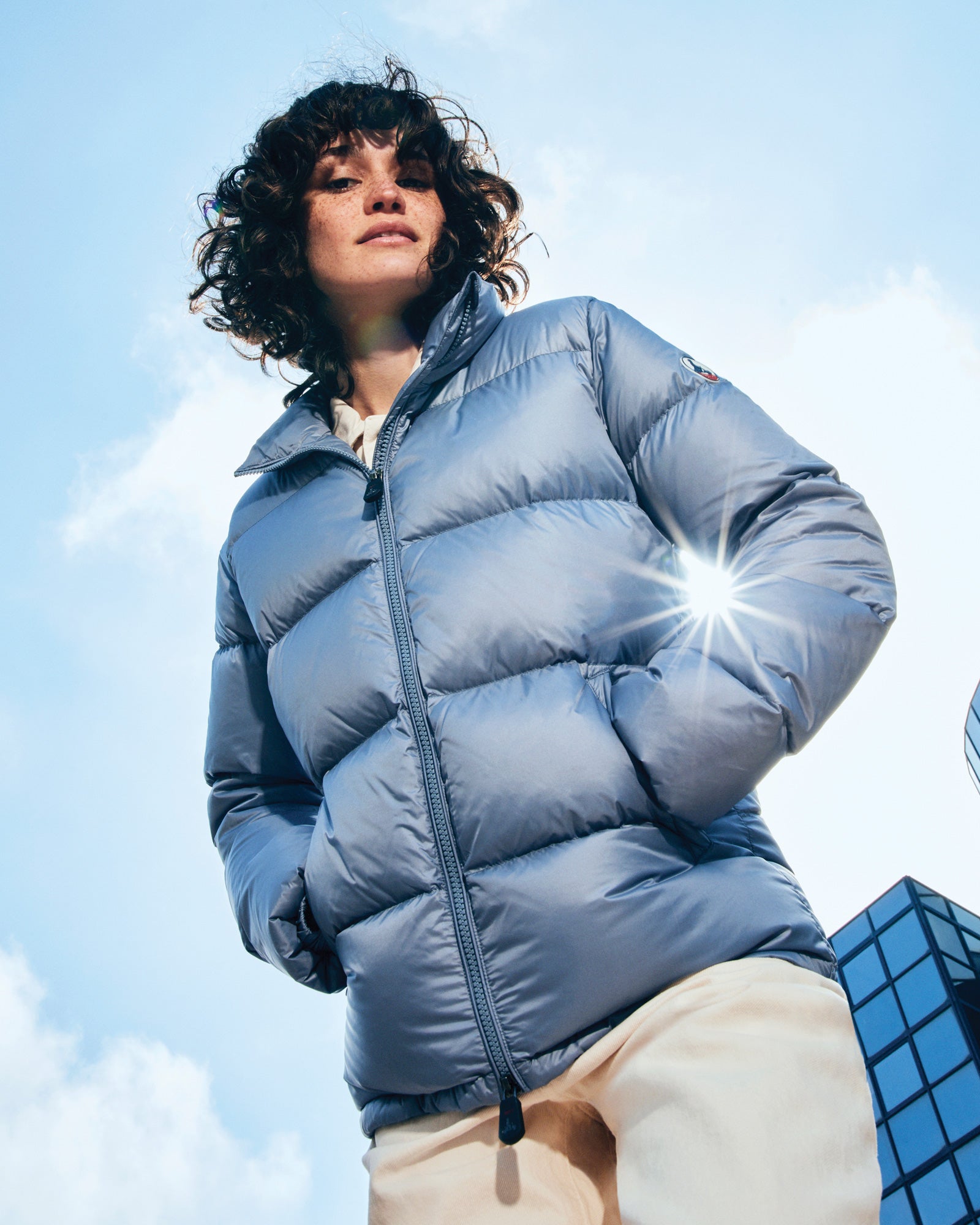 Doudoune matelassée Grand Froid Bleu délavé Cardiff