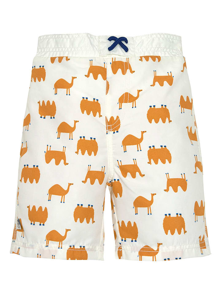 Lässig Badeshorts in Creme günstig kaufen