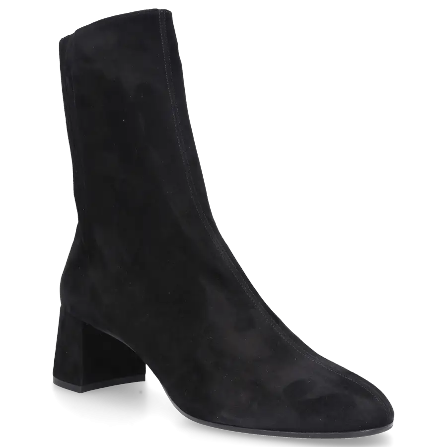 Aquazzura - Klassische Stiefeletten SAINT HONORE 50 Veloursleder - schwarz