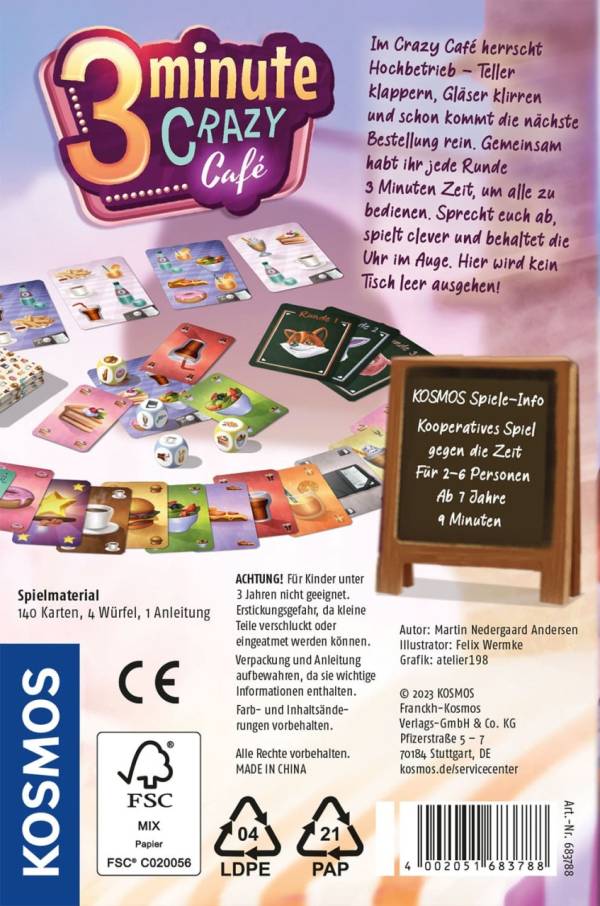 3 Minute Crazy Café (deutsch)