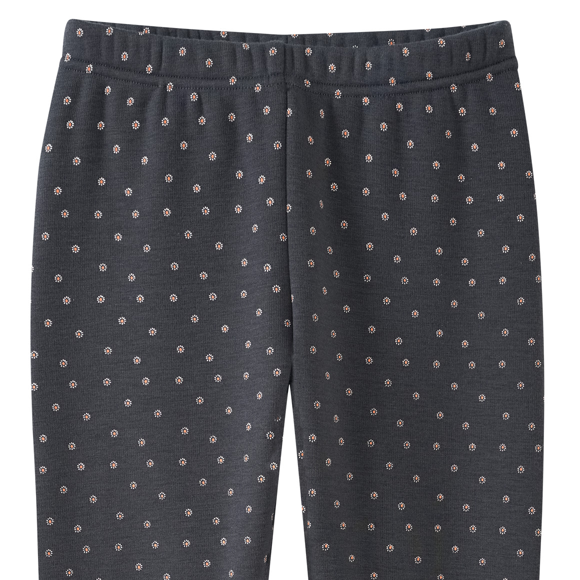 Mädchen Thermo-Leggings mit Blümchen-Allover