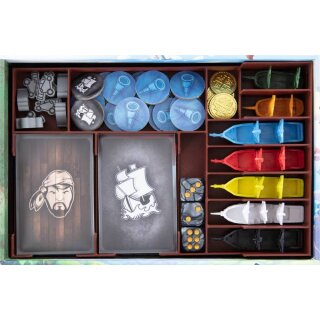 Feldherr Organizer für Tiny Epic Pirates - Grundspielbox