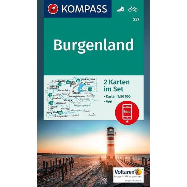 Burgenland 1:50000 - Wanderkarte