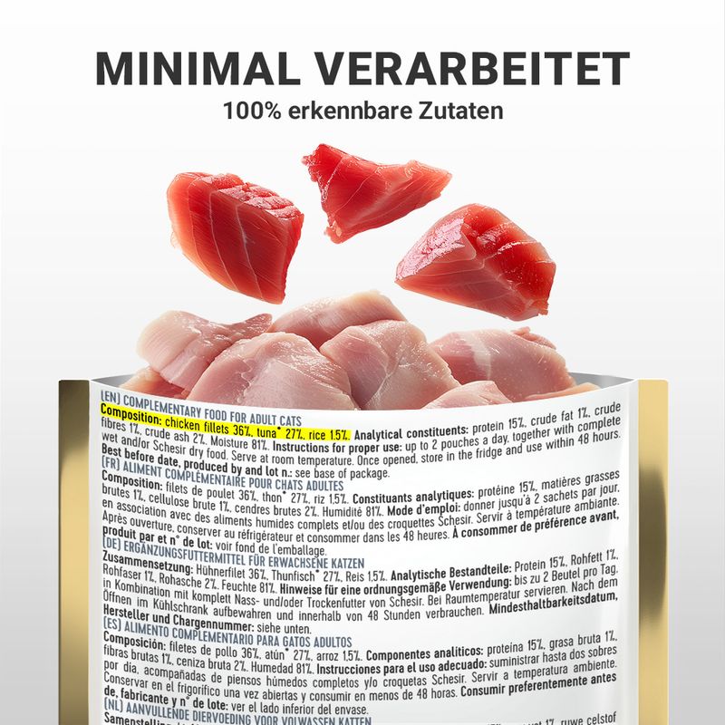 Sparpaket Schesir Jelly Pouch 24 x 85 g zu TOP-Preisen | bitiba %
