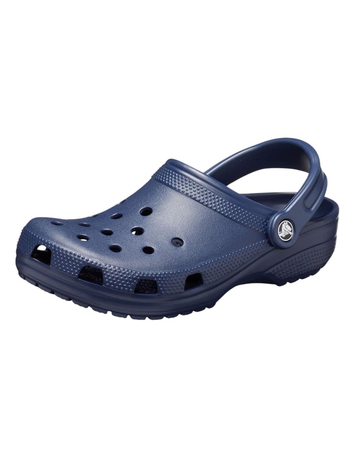 Crocs Crocs Sandale Classic Clogs mit kippbaren Fersenriemen in blau günstig kaufen
