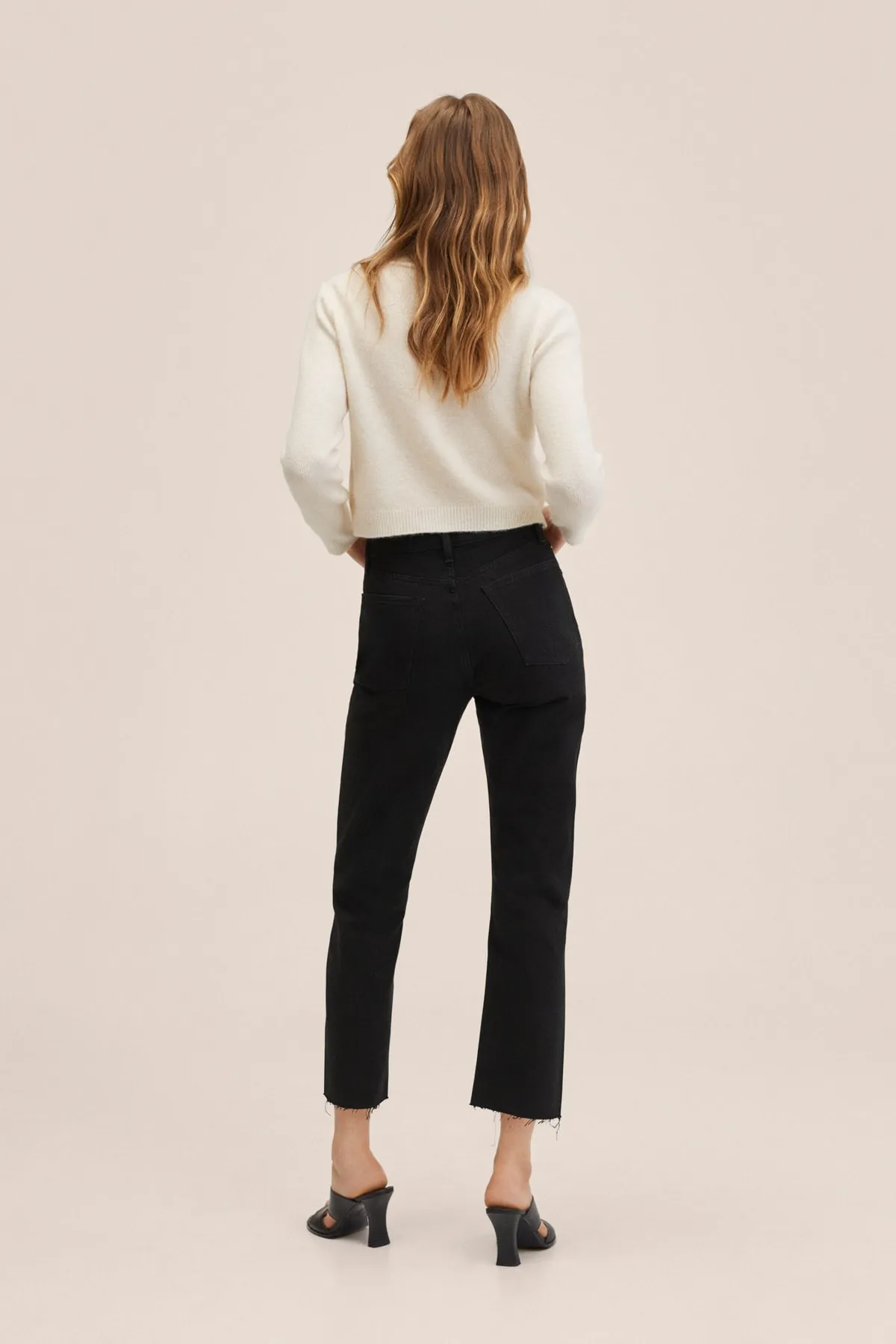MANGO  27009805 Damen / Mädchen Schwarzer Denim