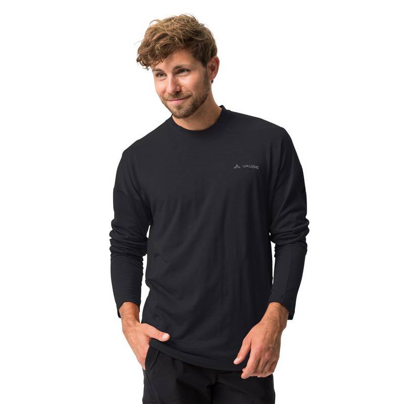 VAUDE Men's Yaras LS Wool Shirt T-Shirt Herren
