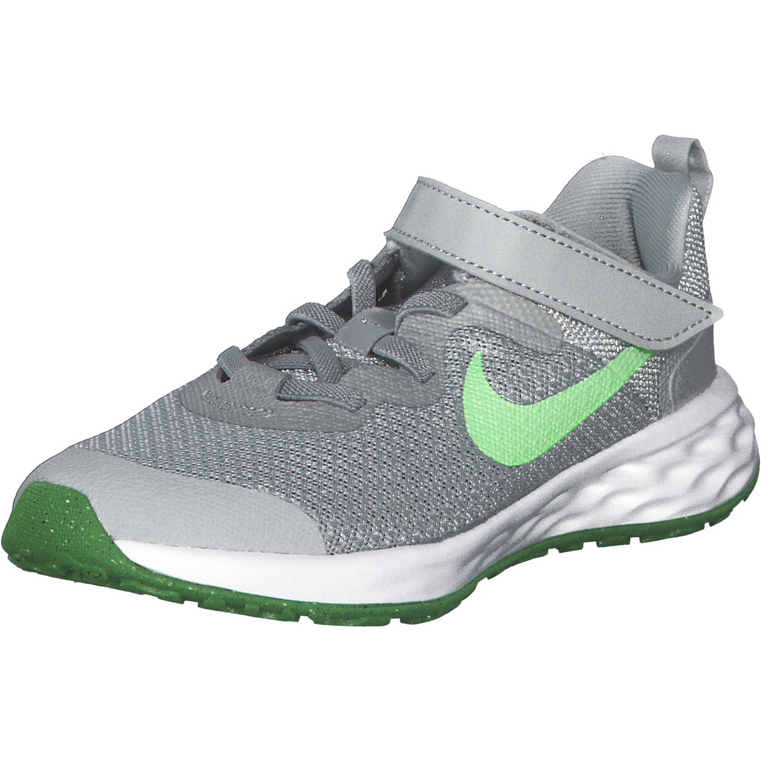 Nike Revolution 6 DD1095 M, Sneakers Low, Kinder, light green/smoke grey