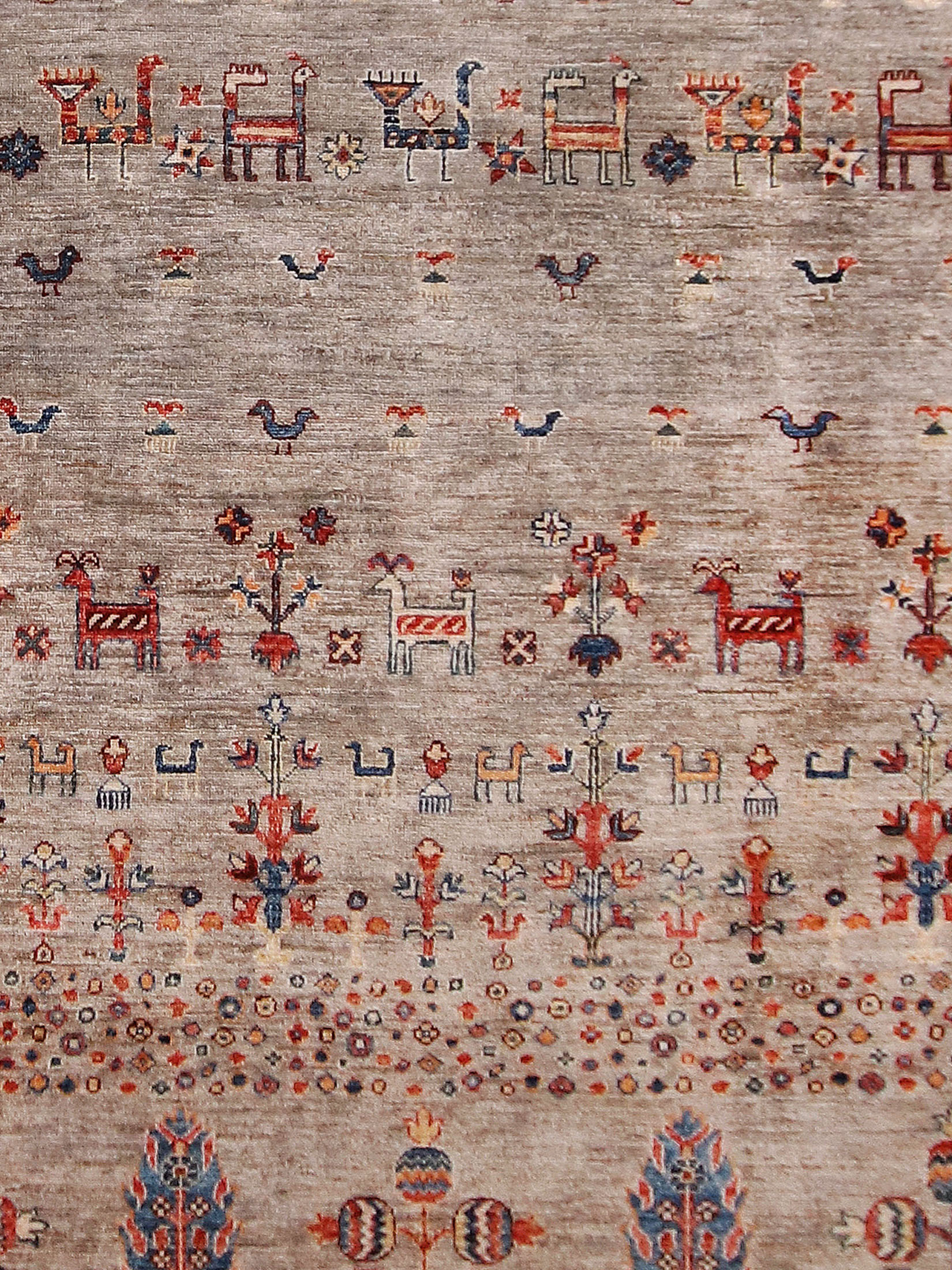 Chobi Schal ca. 170 x 251 cm, Unikat / Einzelstück