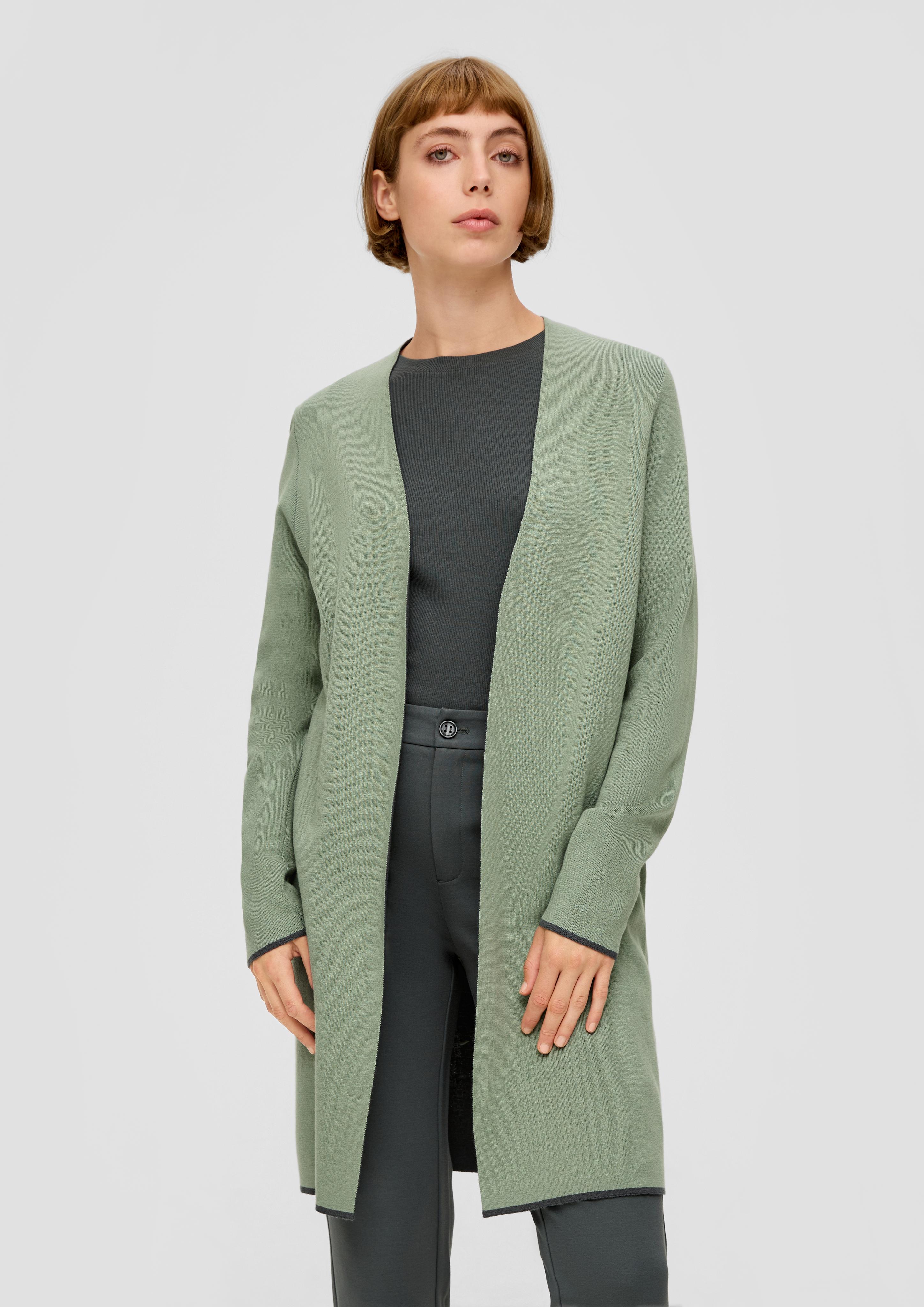Long-Cardigan in Doubleface-Qualität  2138536-7210