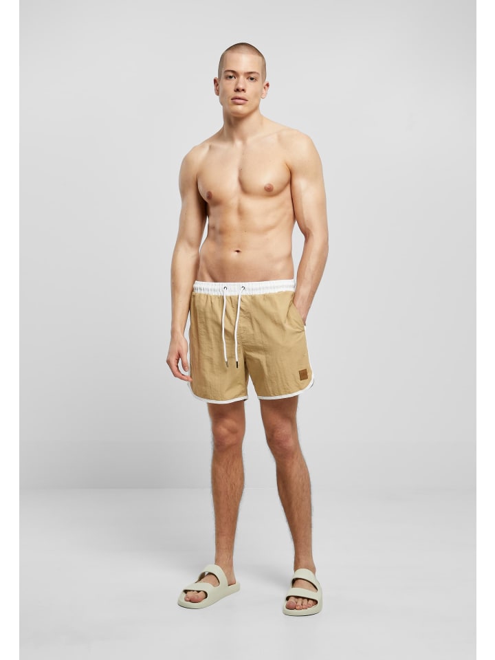 Urban Classics Urban Classics Badeshorts in white/unionbeige günstig kaufen