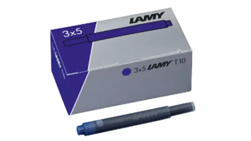 LAMY Großraumpatrone T10 3x5er-Pack blau