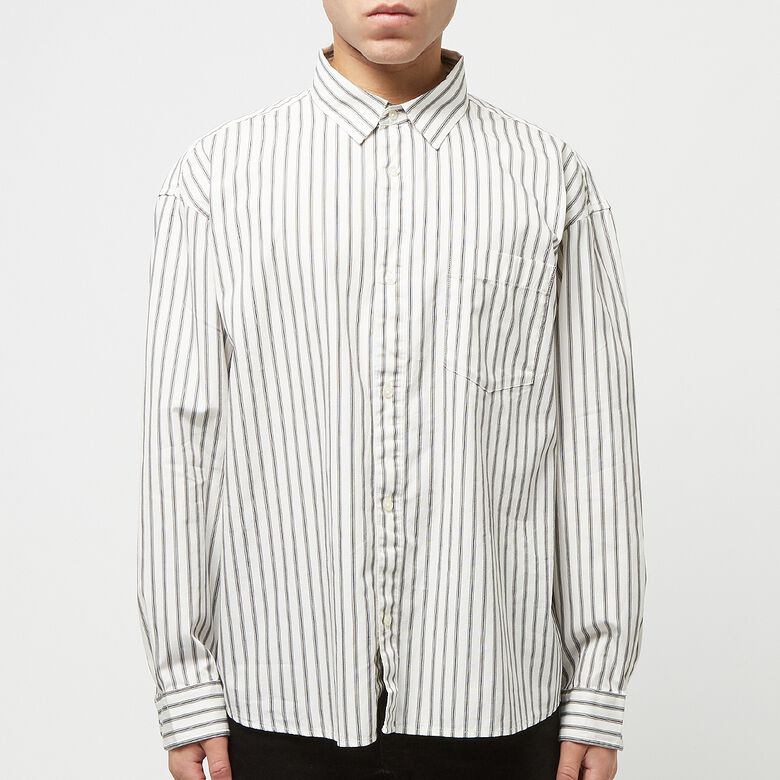 Carhartt WIP Longsleeve Ligety Shirt Cotton Poplin wax/ black