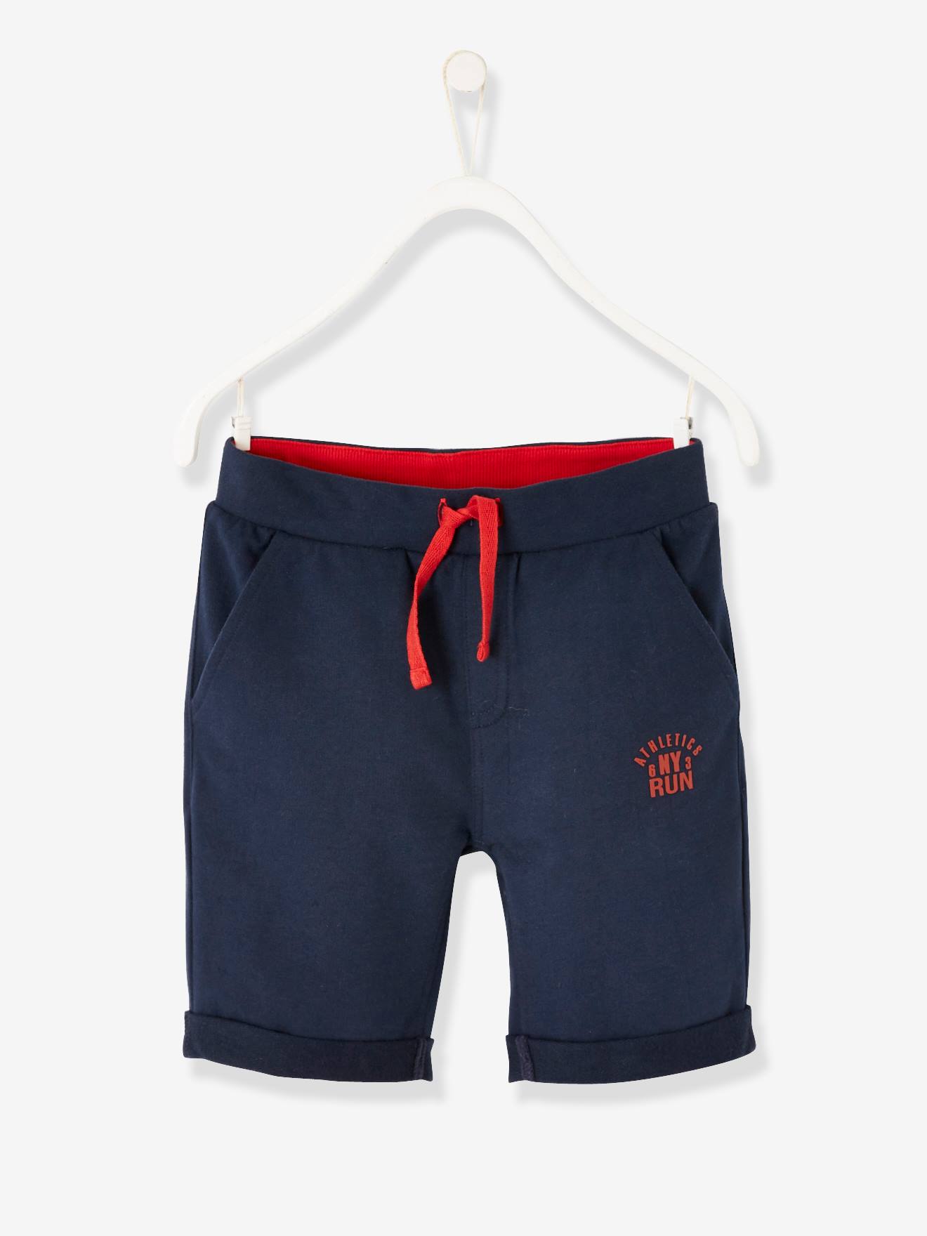 Short de sport garçon encre