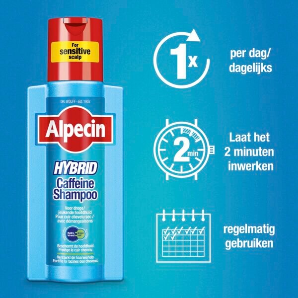 Alpecin hibridni kofeinski šampon 250 ml