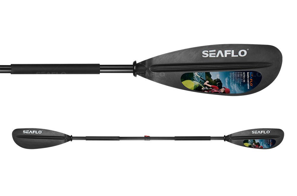 Seaflo schwarzes Kajakpaddel